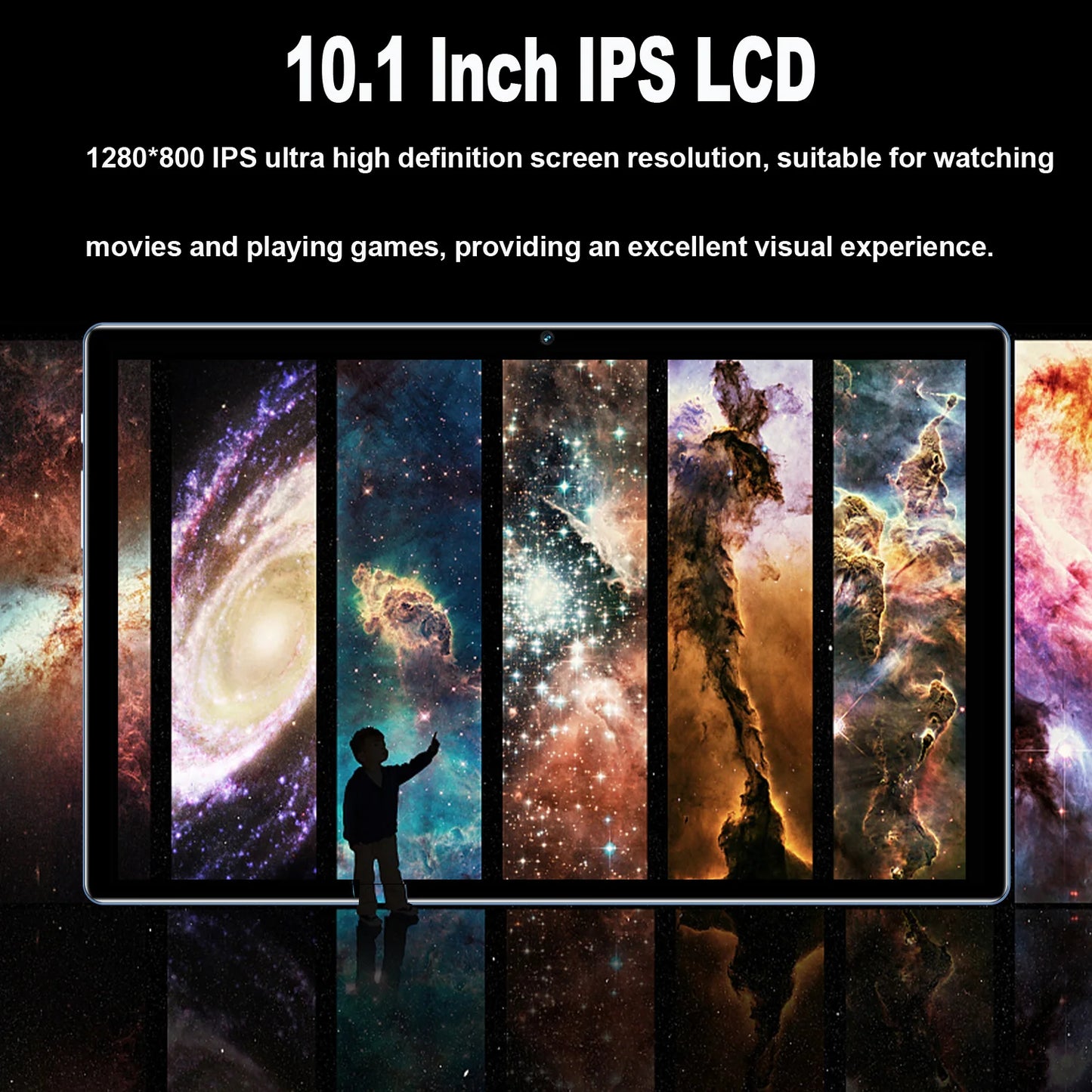 BDF P37 nouveau 10.1 pouces Android tablette Google Play Octa Core double caméras double SIM 3G appel téléphonique Wifi tablettes 4GB RAM 64GB ROM - ABORDABLE CREAATION
