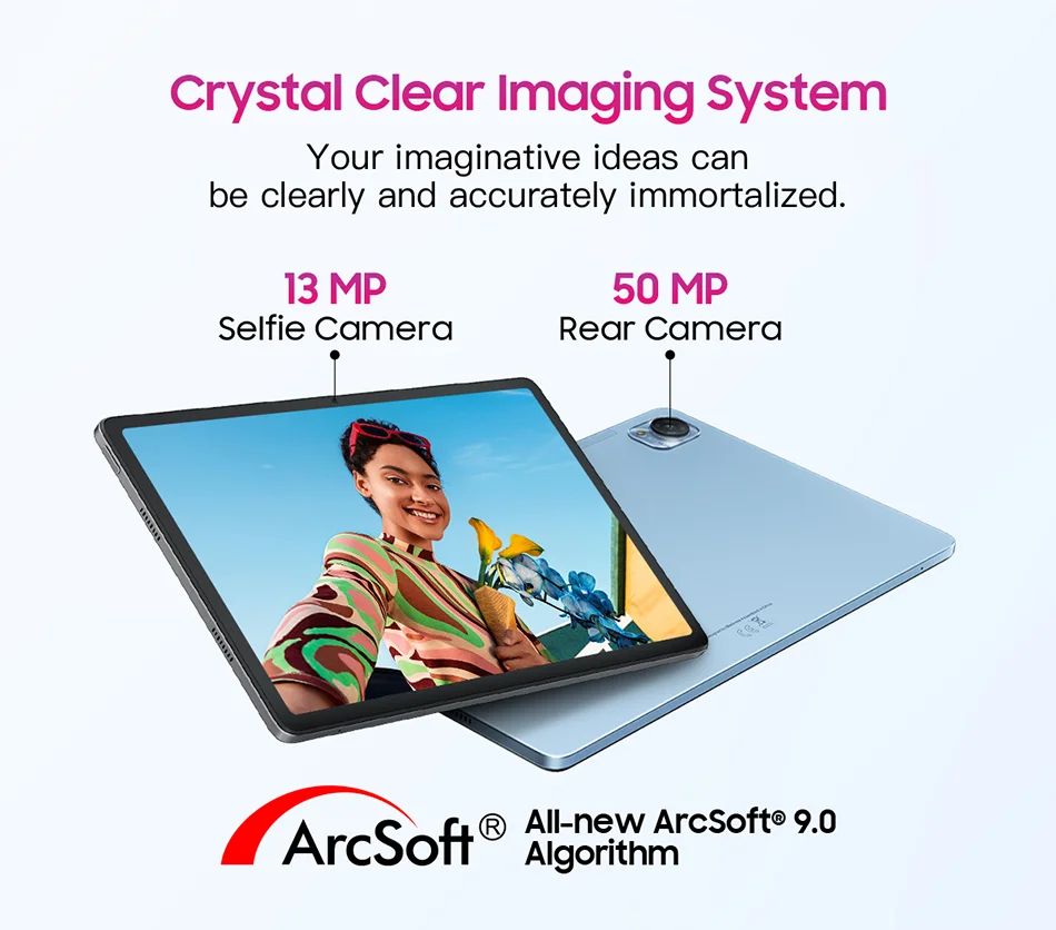 Blackview-Tablette MEGA 1, 11.5 ", 2.4K, 120Hz, Affichage 8 Go, 256 Go, Appareil photo 50MP + 13MP, 8800mAh, 33W, Pad de charge rapide P, Première mondiale - ABORDABLE CREAATION