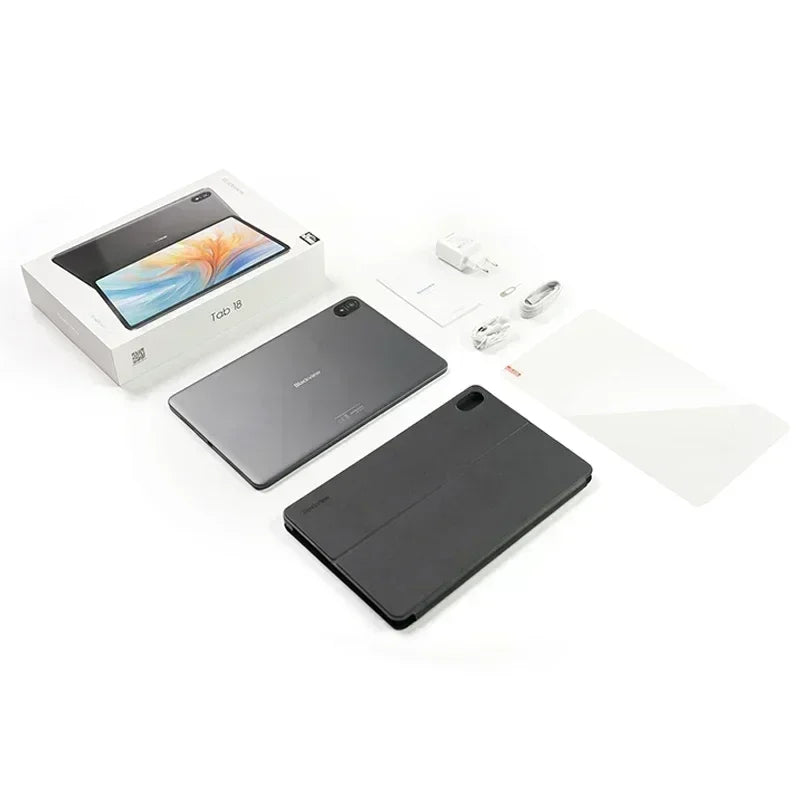 Blackview-Tablette Tab 18 12 pouces, 12 Go + 256 Go, 16MP, 2.4K, écran FHD +, batterie 8800mAh, Widevine L1, MTK Helio G99, 33W - ABORDABLE CREAATION