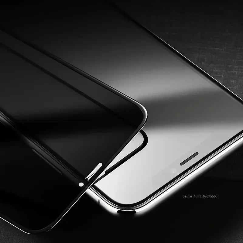1 pièces protecteur d'écran Anti-espion pour iPhone 16 15 14 13 12 protecteur d'écran à couverture complète pour 16ProMax 15ProMax 14Pro verre de confidentialité - ABORDABLE CREAATION