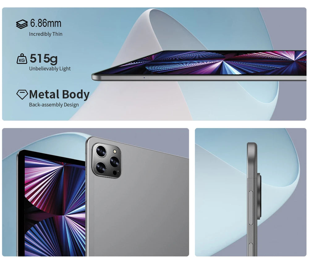 BDF P37 nouveau 10.1 pouces Android tablette Google Play Octa Core double caméras double SIM 3G appel téléphonique Wifi tablettes 4GB RAM 64GB ROM - ABORDABLE CREAATION