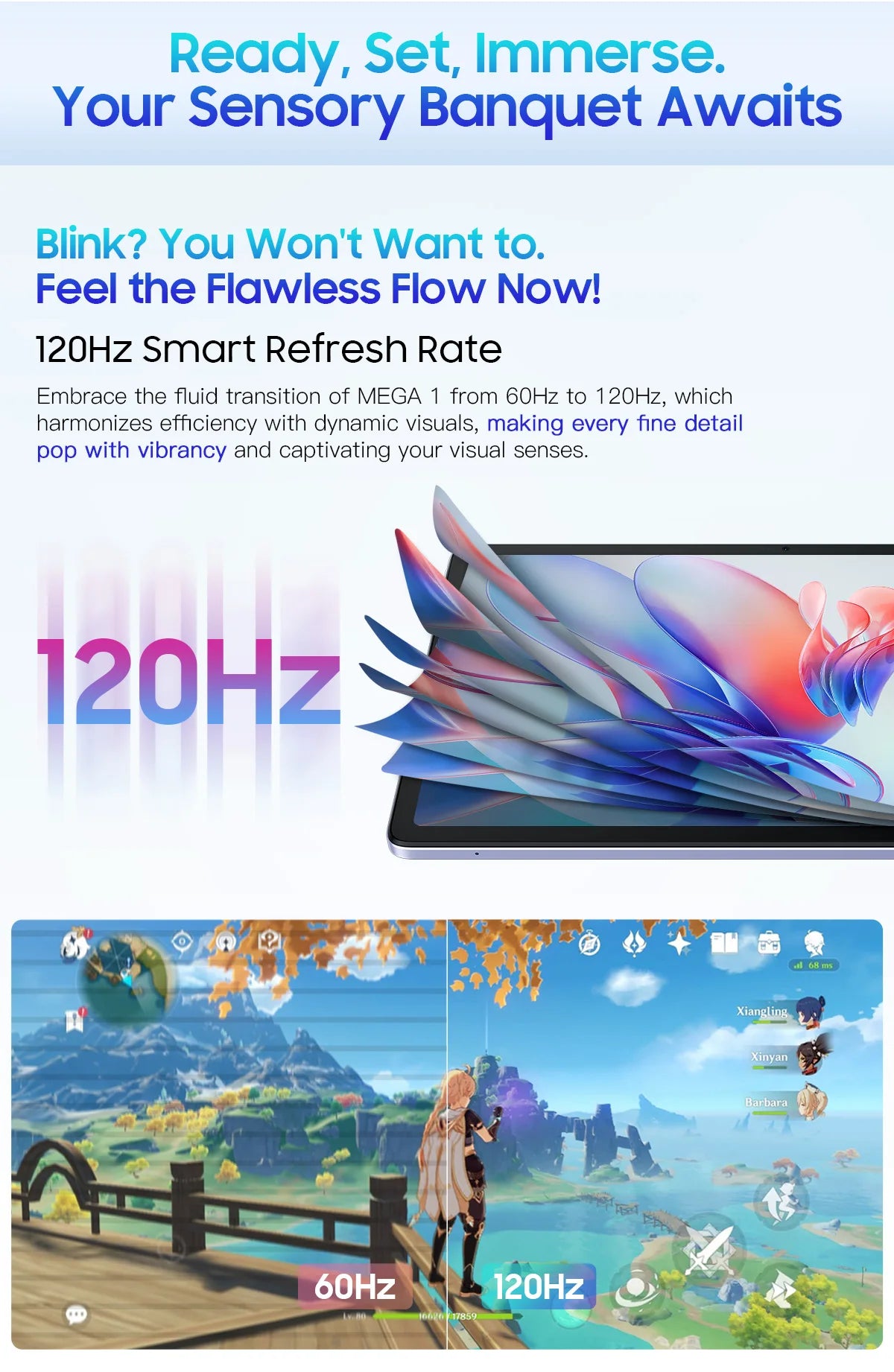 Blackview-Tablette MEGA 1, 11.5 ", 2.4K, 120Hz, Affichage 8 Go, 256 Go, Appareil photo 50MP + 13MP, 8800mAh, 33W, Pad de charge rapide P, Première mondiale - ABORDABLE CREAATION