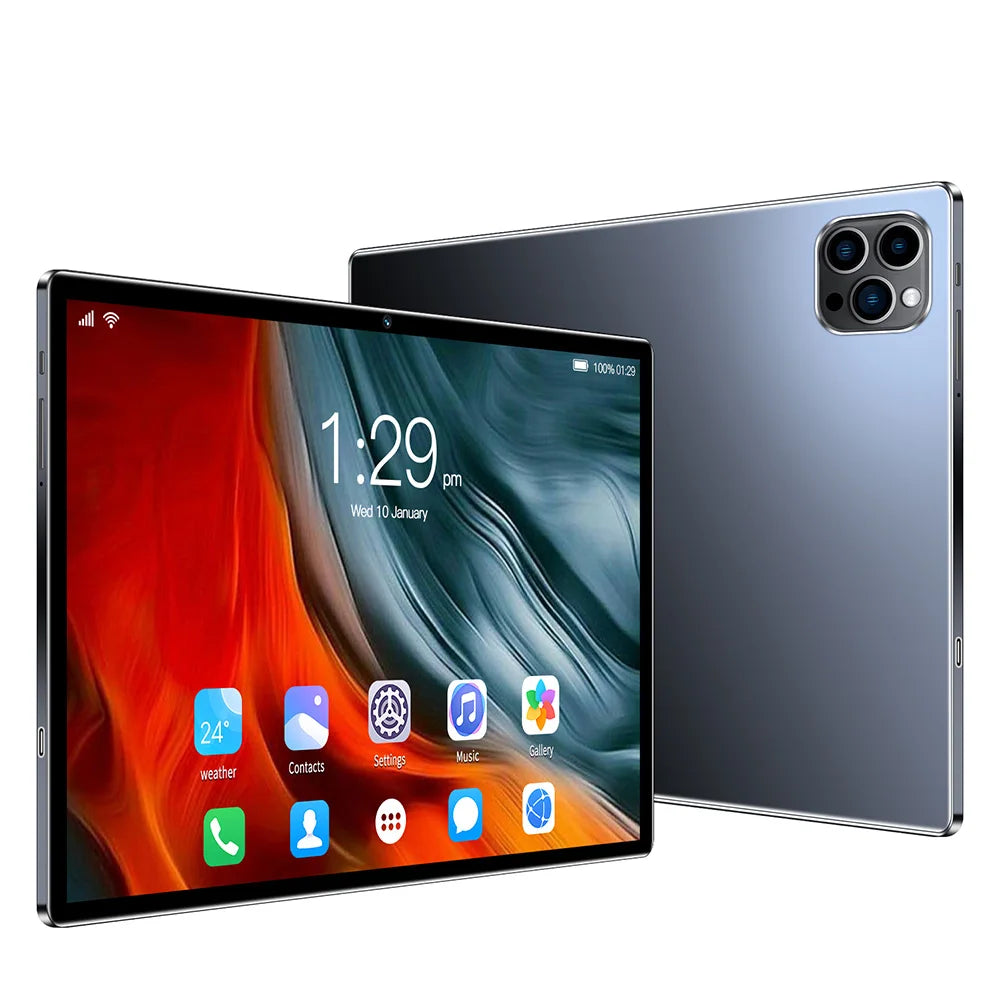 BDF P37 nouveau 10.1 pouces Android tablette Google Play Octa Core double caméras double SIM 3G appel téléphonique Wifi tablettes 4GB RAM 64GB ROM - ABORDABLE CREAATION