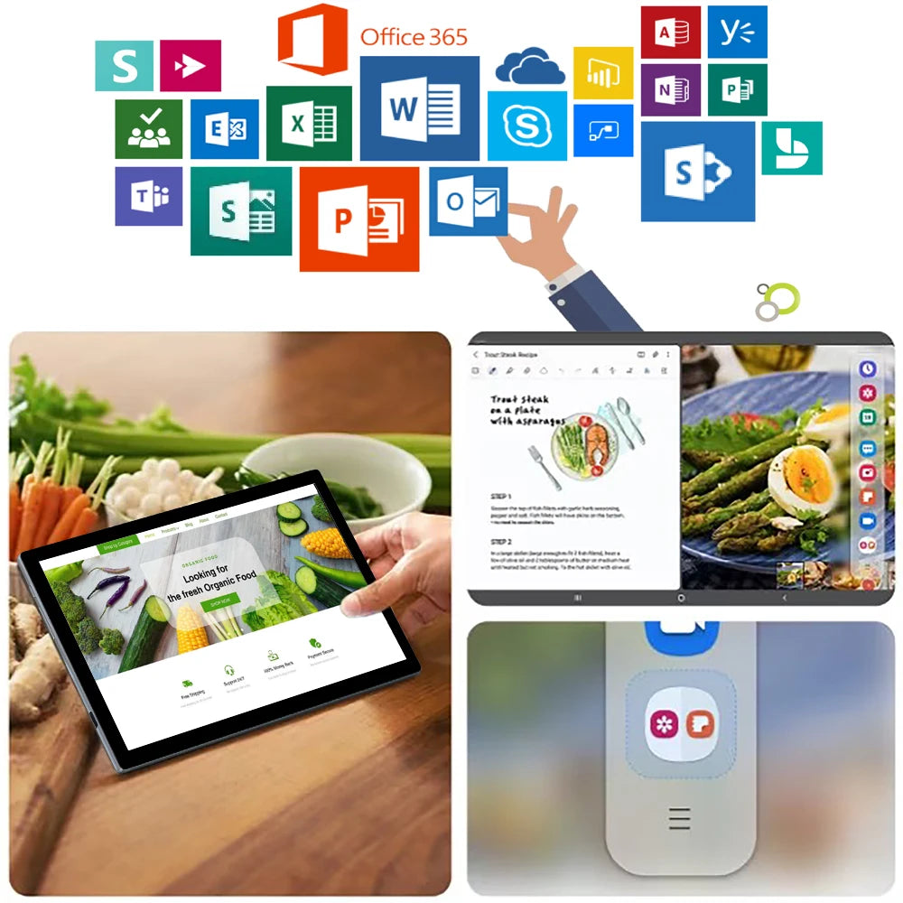 BDF P37 nouveau 10.1 pouces Android tablette Google Play Octa Core double caméras double SIM 3G appel téléphonique Wifi tablettes 4GB RAM 64GB ROM - ABORDABLE CREAATION