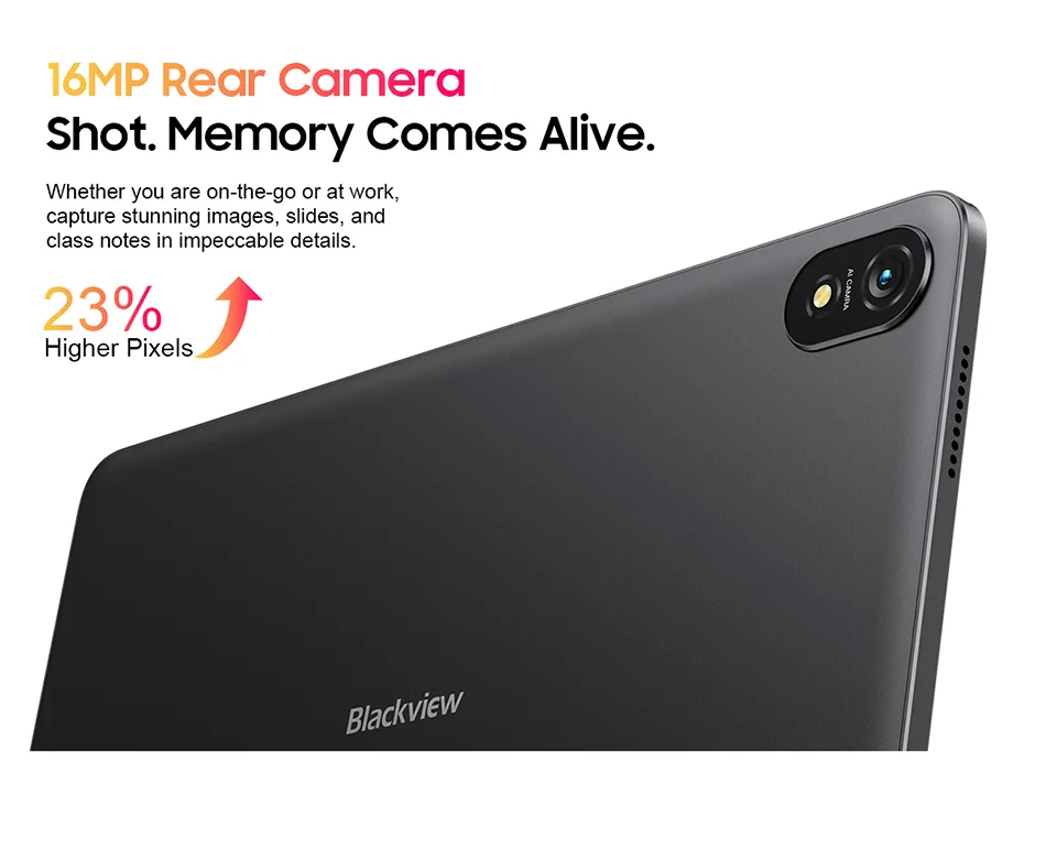 Blackview-Tablette Tab 18 12 pouces, 12 Go + 256 Go, 16MP, 2.4K, écran FHD +, batterie 8800mAh, Widevine L1, MTK Helio G99, 33W