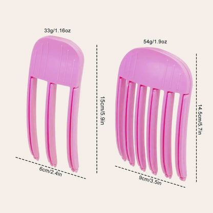 4/2/1pcs New Heatless Hair Care Roots Natural Fluffy Hair Clip No Heat Hair Curler Styling DIY Hair Styling Fluffiness Tool - ABORDABLE CREAATION