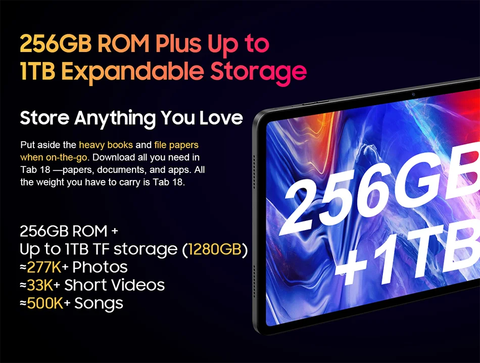Blackview-Tablette Tab 18 12 pouces, 12 Go + 256 Go, 16MP, 2.4K, écran FHD +, batterie 8800mAh, Widevine L1, MTK Helio G99, 33W - ABORDABLE CREAATION